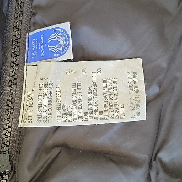 Canada Goose Constable women's black parka, size S - Picture 5 of 10